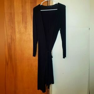 Black The Limited Wrap Dress, Women's Size S